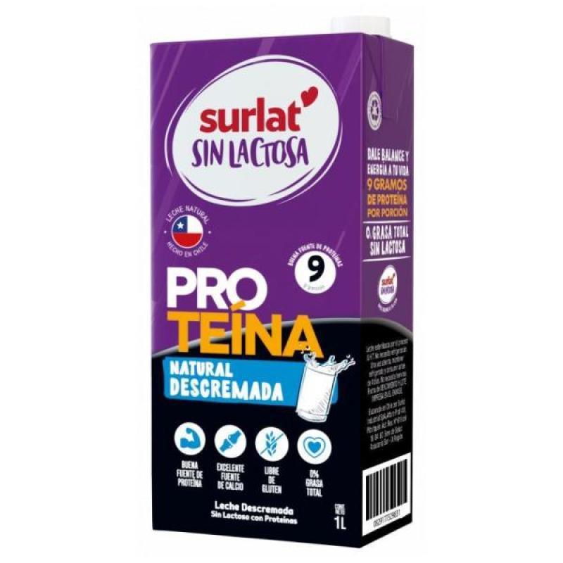 LECHE SURLAT PROTEINA SL 1L NATURAL DESCREMADA