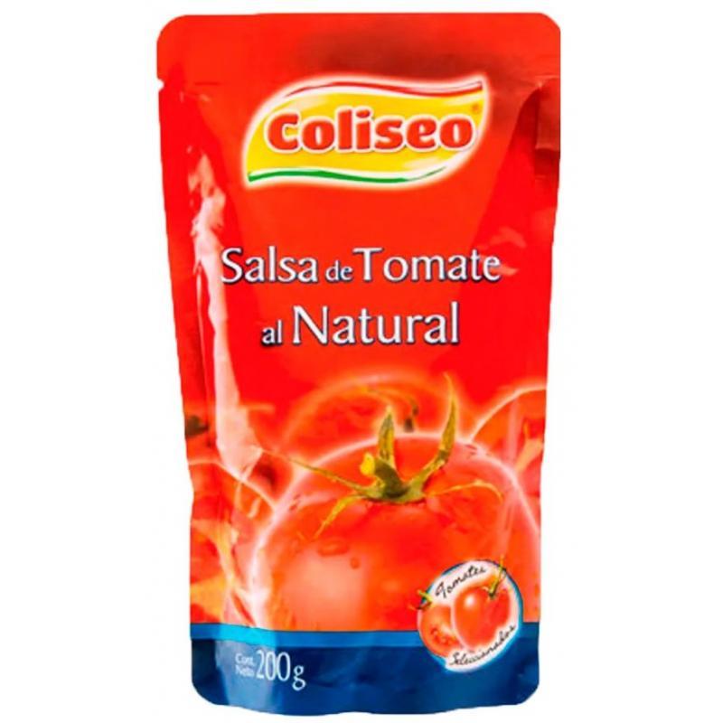 SALSA DE TOMATE COLISEO NATURAL 200G