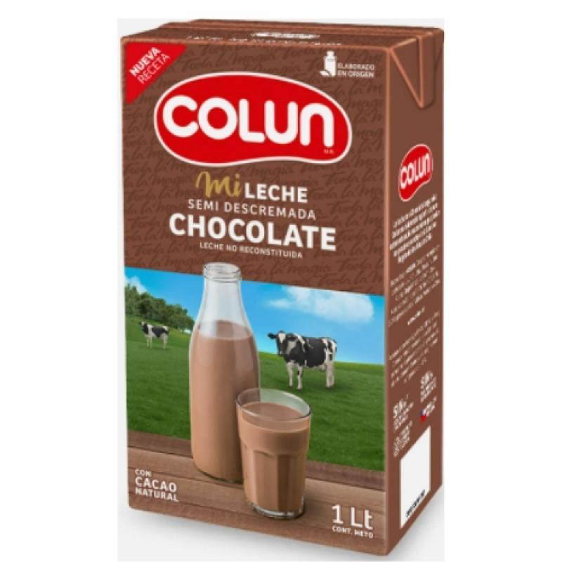 LECHE COLUN CHOCOLATE ORIGINAL SEMI 1L