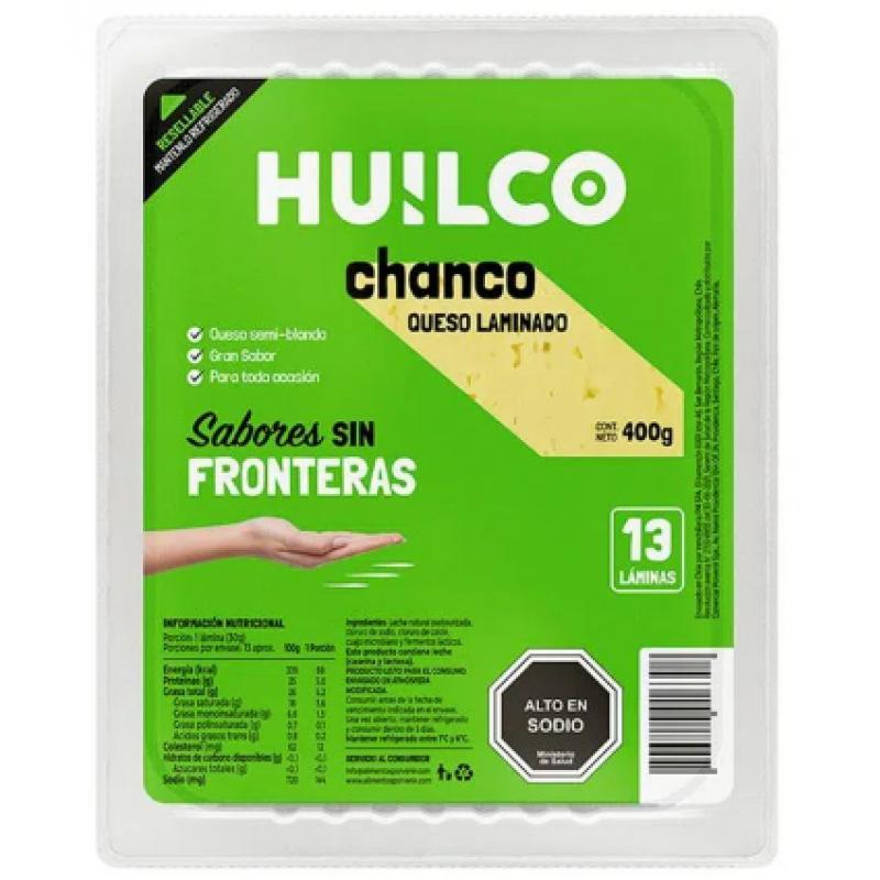 QUESO HUILCO 400G CHANCO LAMINADO
