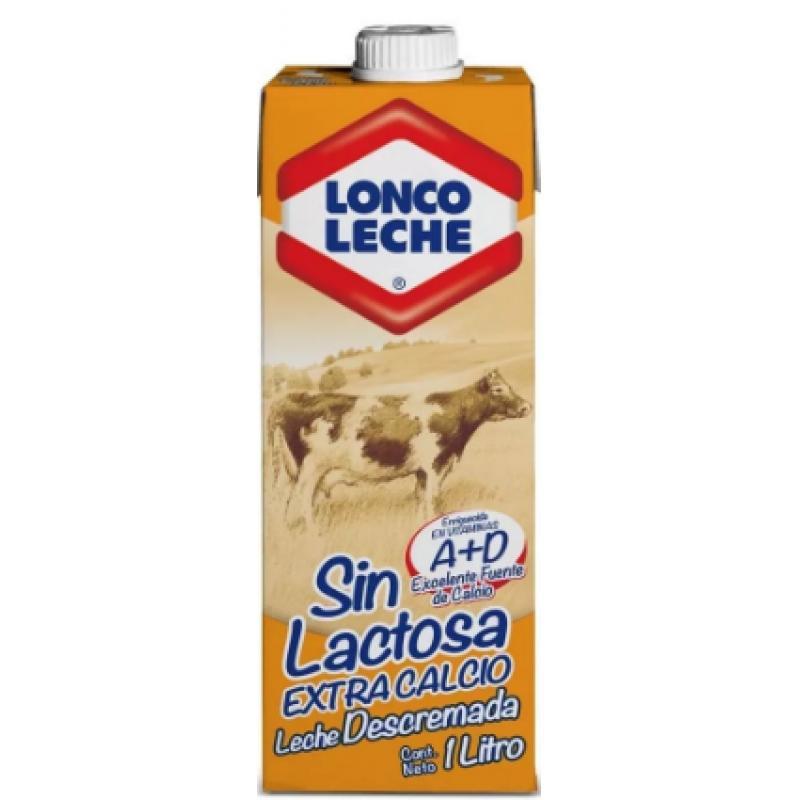 LECHE LONCOLECHE EXTRA CALCIO SIN LACTOSA 1L DESCREMADA