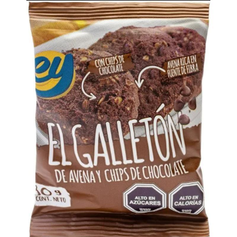 GALLETON EY 30G AVENA CHIPS CHOCOLATE