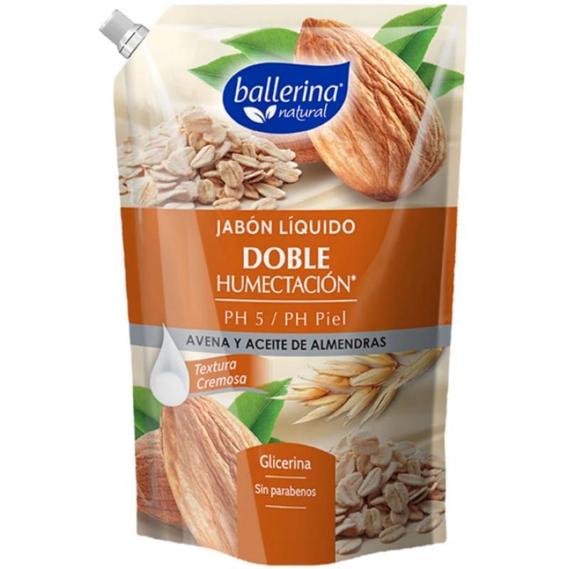 JABON BALLERINA 750ML AVENA ACEITE ALMENDRAS