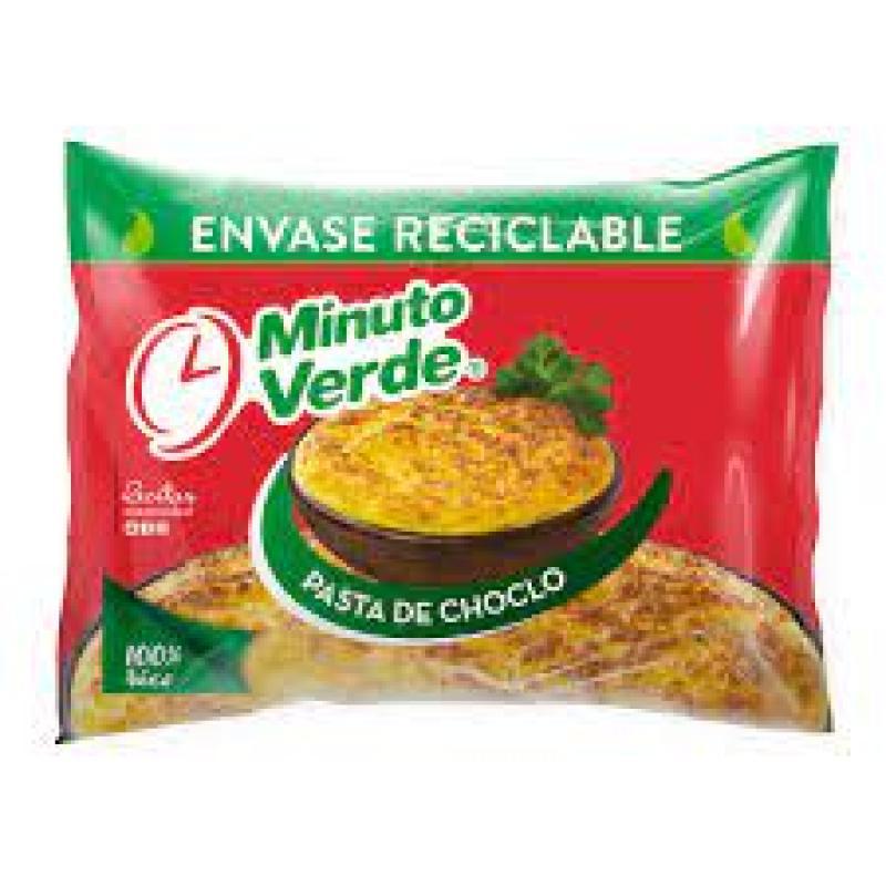 PASTA DE CHOCLO 1KG MINUTO VERDE