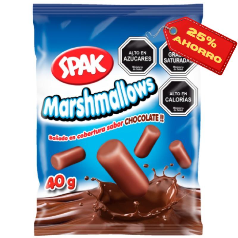 MARSHMALLOWS SPAK CHOCOLATE 40G