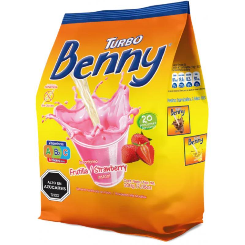 TURBO BENNY 200G FRUTILLA