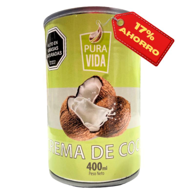 CREMA DE COCO PURA VIDA 400ML