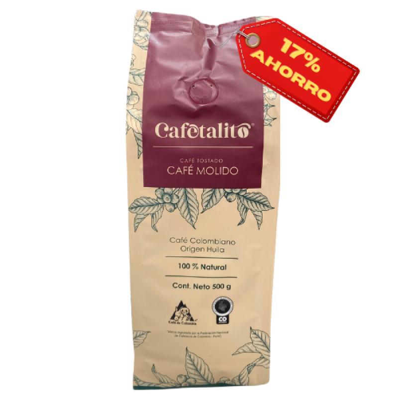 CAFE MOLIDO CAFETALITO 500G