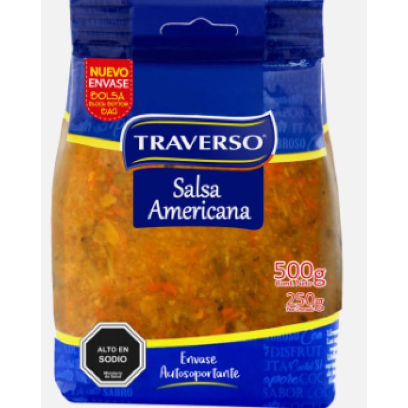 SALSA AMERICANA TRAVERSO 500G BB