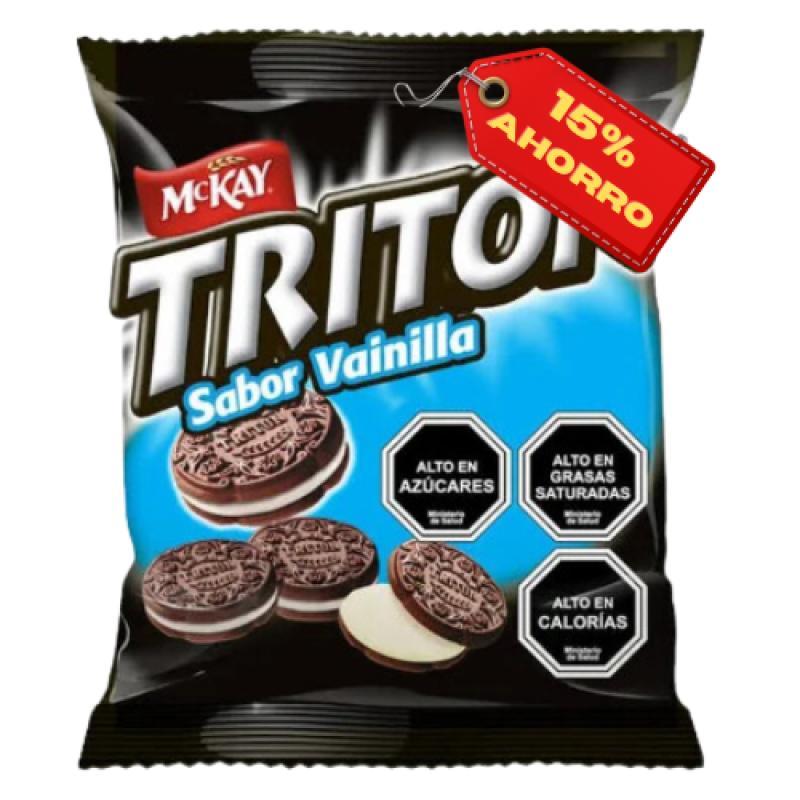 GALLETAS MINI TRITON 40G VAINILLA