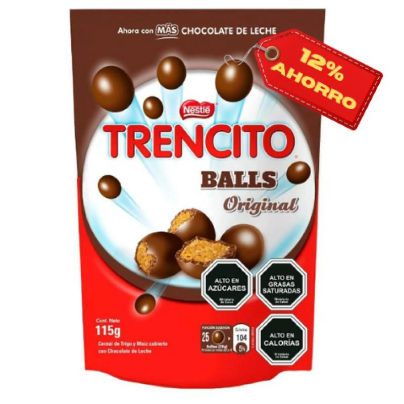 CHOCOLATE TRENCITO BALLS 115G