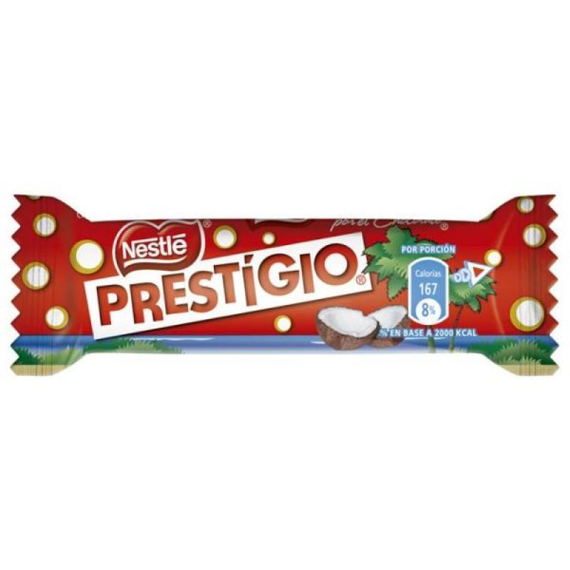 PRESTIGIO CHOCOLATE RELLENO COCO 35G