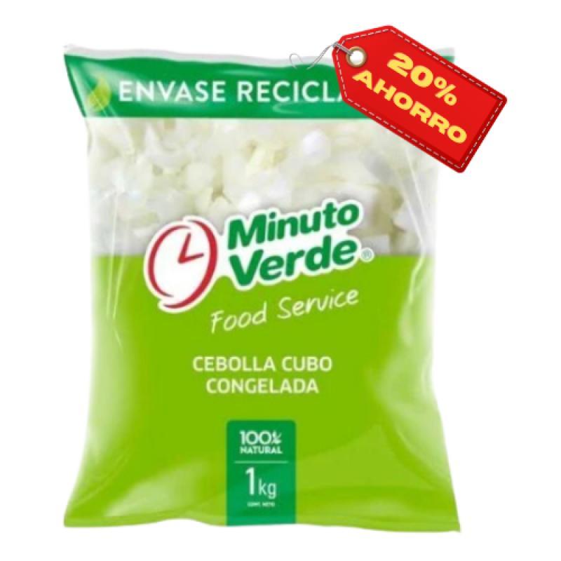 CEBOLLA CUBO 1KG MINUTO VERDE