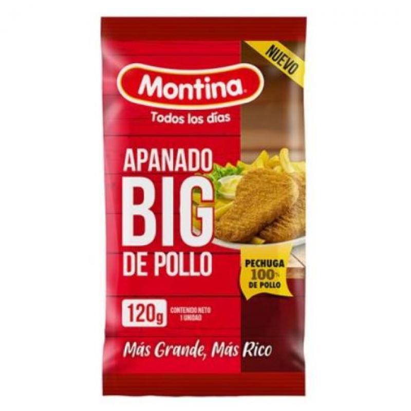 APANADO BIG DE POLLO MONTINA 120G