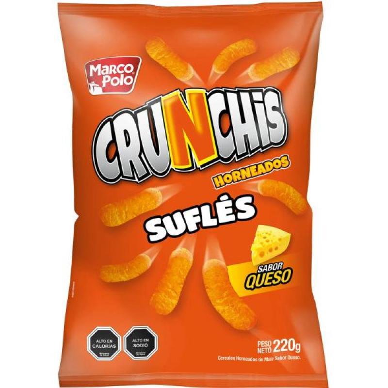 CRUNCHIS SUFLE QUESO 220G