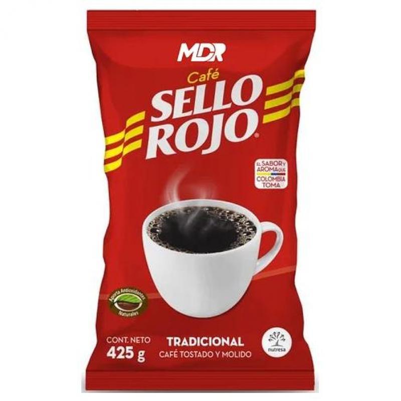 CAFE SELLO ROJO 425G TOSTADO MOLIDO