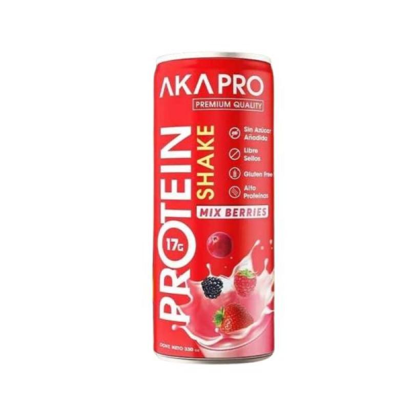 LECHE PROTEIN AKA PRO 330ML MIX BERRIES