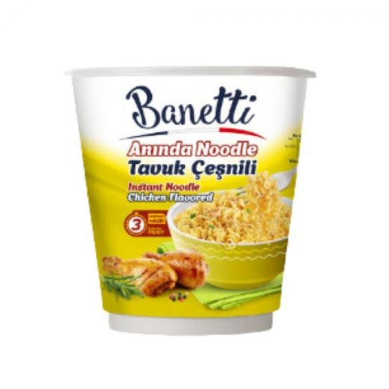 NOODLE BANETTI CUP 65G POLLO