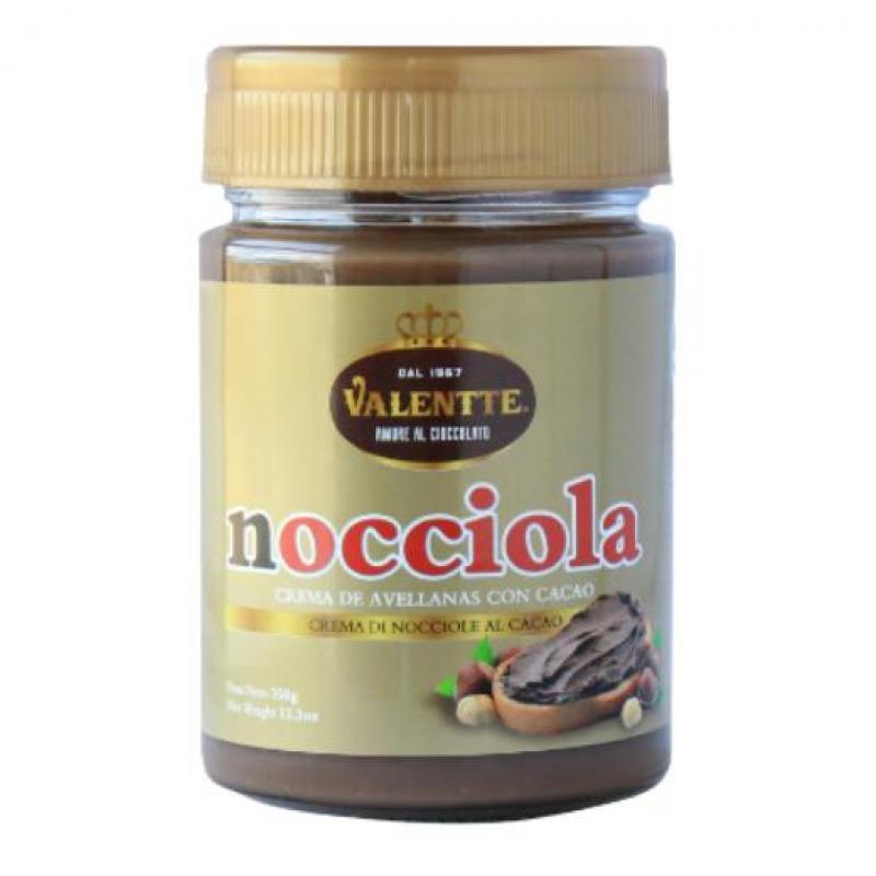 CREMA DE AVELLANAS CACAO NOCCIOLA VALENTE 350G